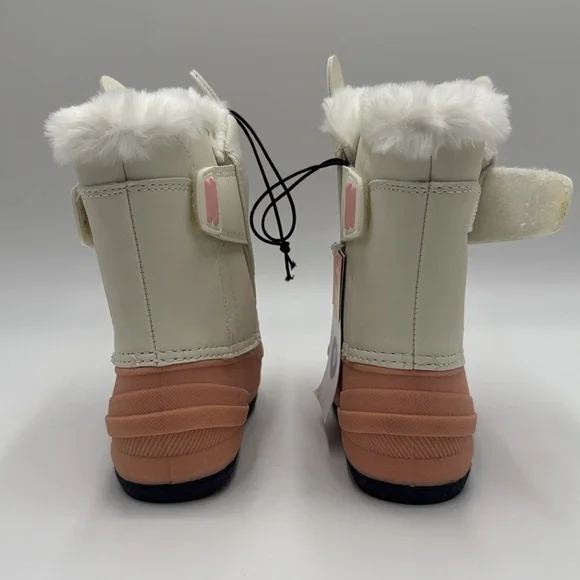 NWT Toddler Girls Cat & Jack Unicorn Winter Boots Size 6 - Picture 6 of 14